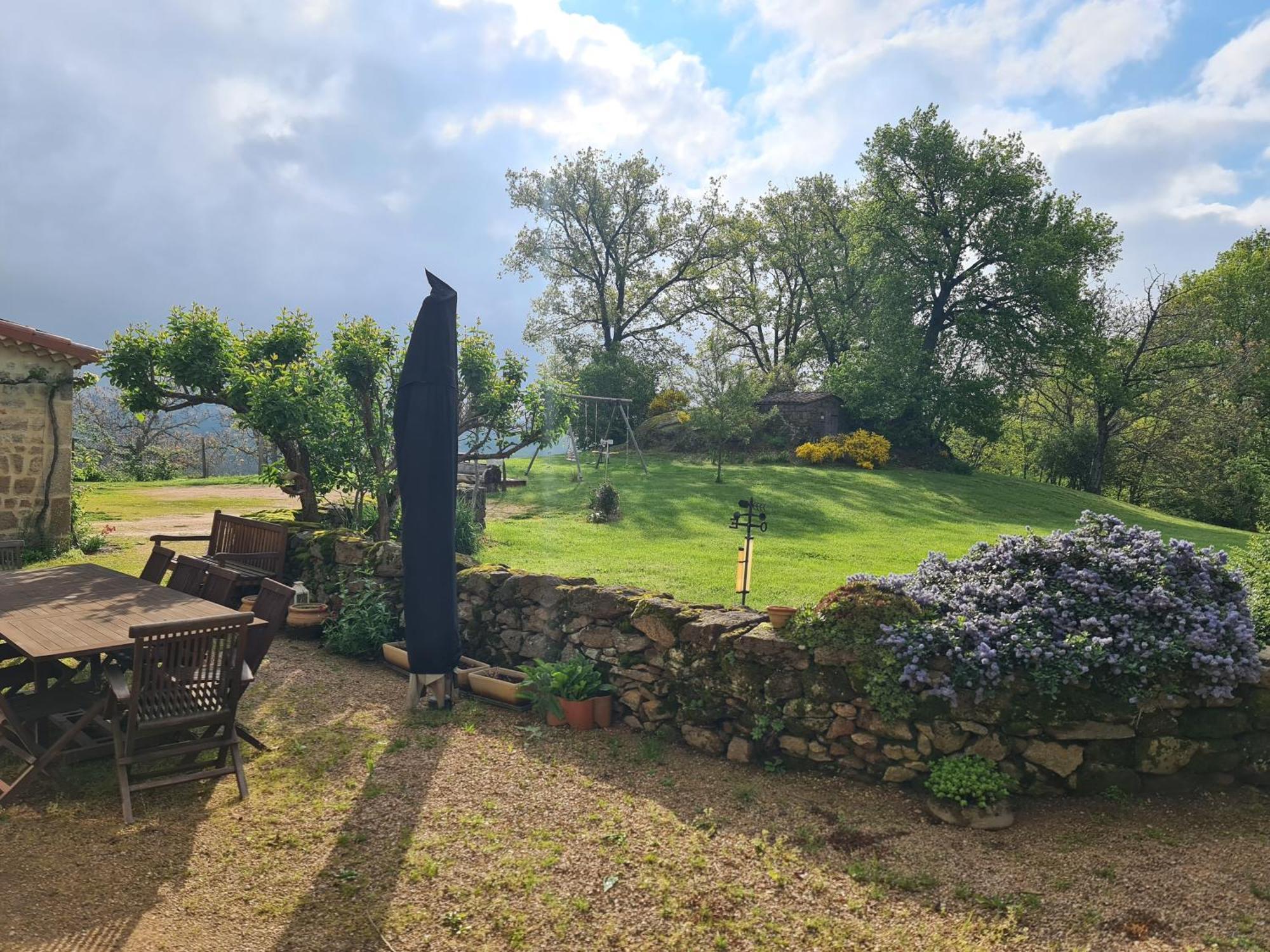 Gite Chez Tiane Saint-Flour-L'Etang Exterior foto